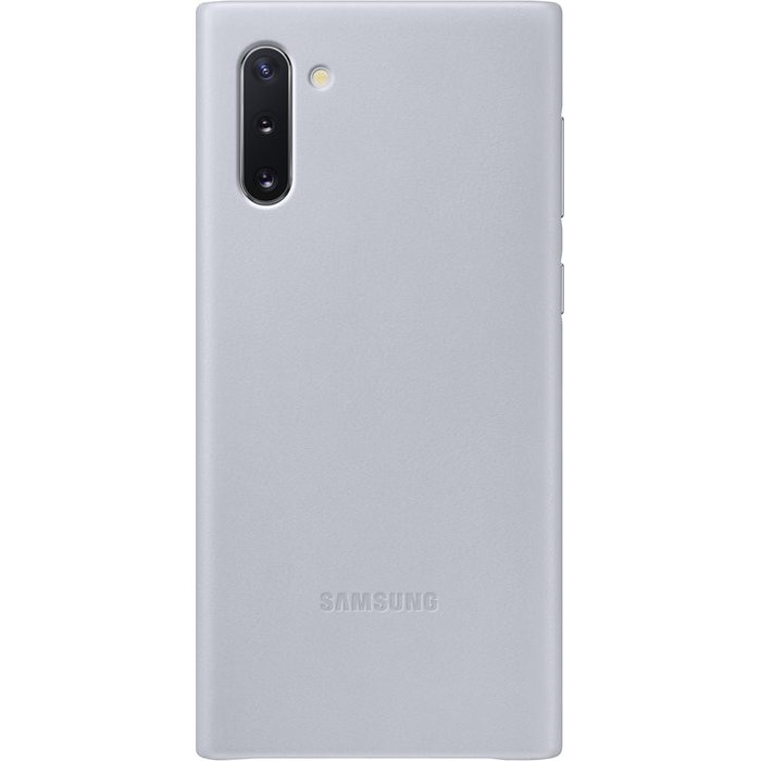 Mobilā telefona maciņš Samsung Galaxy Note 10 Leather Cover Grey