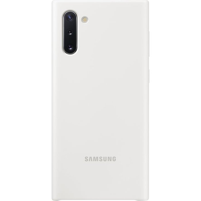 Mobilā telefona maciņš Samsung Note 10 Silicone Cover White