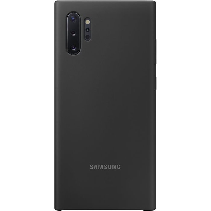 Mobilā telefona maciņš Samsung Note 10+ Silicone Cover Black
