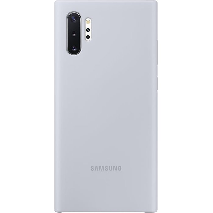 Mobilā telefona maciņš Samsung Note 10+ Silicone Cover Silver