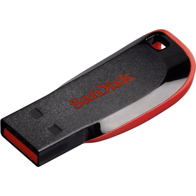 USB zibatmiņa USB zibatmiņa Sandisk Cruzer Blade 32 GB Black