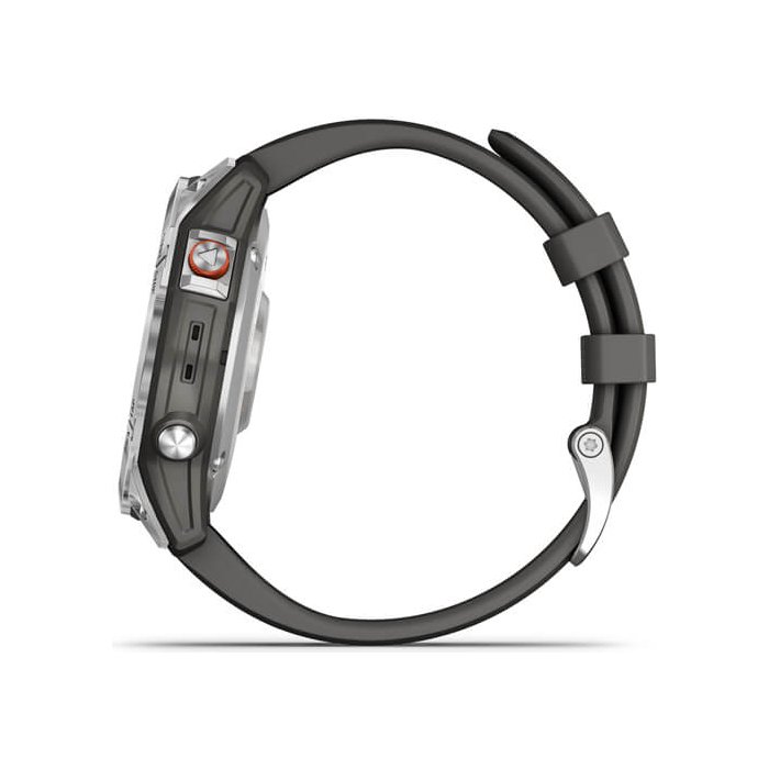 Garmin Epix 2 Slate Steel with Silicone Band