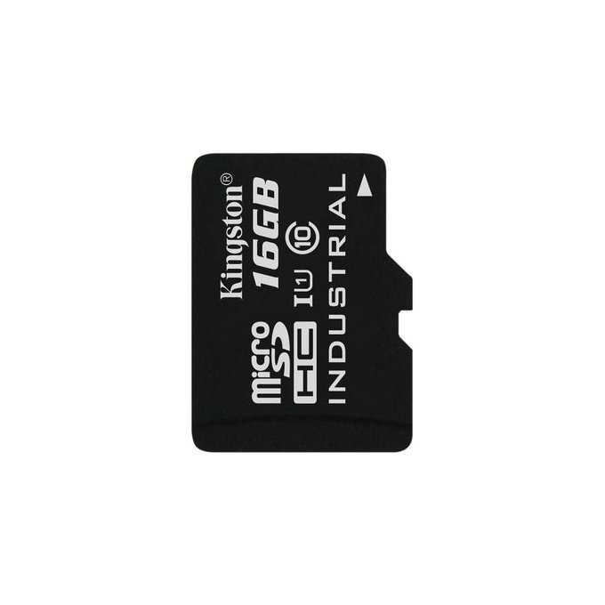 Atmiņas karte Kingston Industrial Temperature UHS-I U1 16 GB, MicroSDHC, Flash memory class 10, SD Adapter