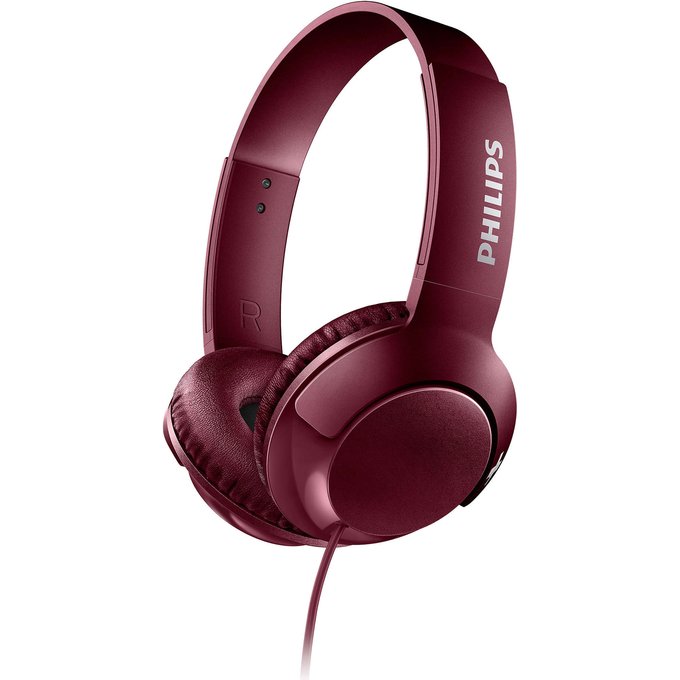 Austiņas Philips On ear headphones SHL3070RD