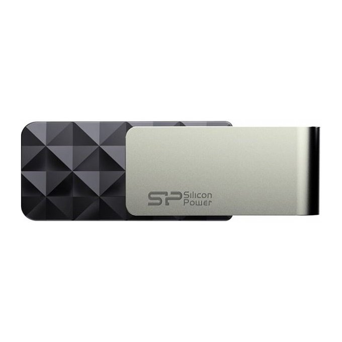 USB zibatmiņa USB zibatmiņa Silicon Power Blaze B30 16 GB, USB 3.0, Black