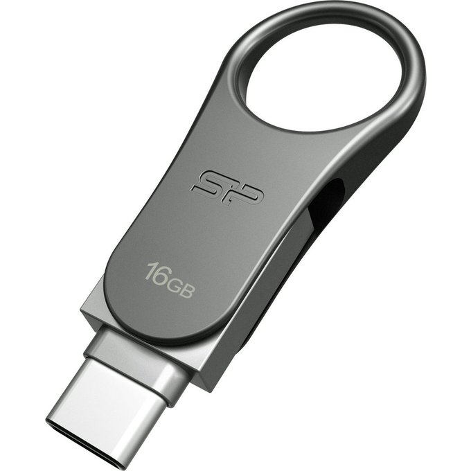 USB zibatmiņa USB zibatmiņa Silicon Power Mobile C80 16 GB