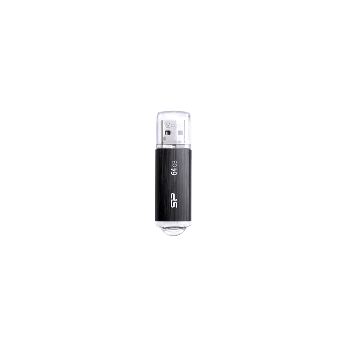 USB zibatmiņa Silicon Power Ultima U02 64GB Black