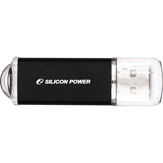 USB zibatmiņa USB zibatmiņa  Silicon Power Ultima-II 8 GB, USB 2.0, Black