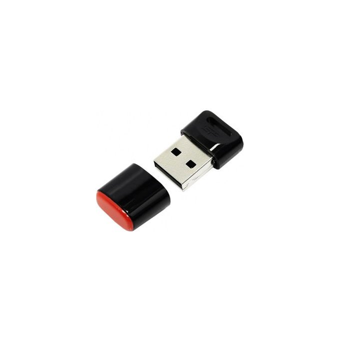 USB zibatmiņa USB zibatmiņa Silicon Power Touch T06 8 GB, USB 2.0, Black