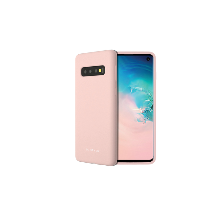 Mobilā telefona maciņš So Seven Samsung Galaxy S10 Silicone Smoothie Cover Pink