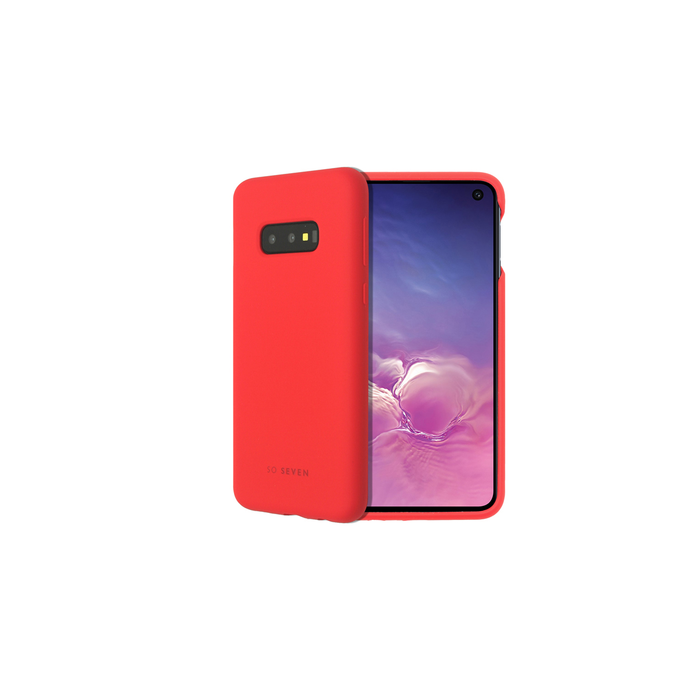Mobilā telefona maciņš So Seven Samsung Galaxy S10e Silicone Smoothie Cover Red
