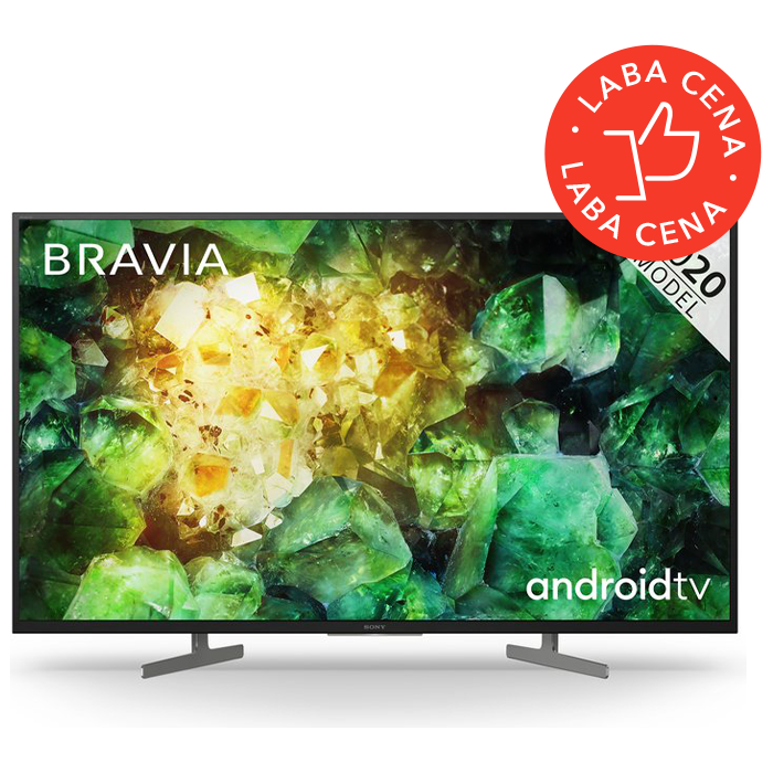 Televizors Sony 49'' UHD LED Bravia Android TV KD49XH8196BAEP