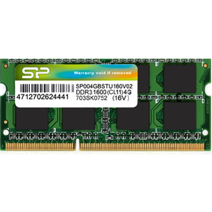 Silicon Power 4 GB 1600MHz DDR3 SP004GLSTU160N02