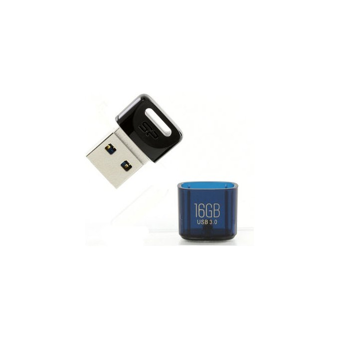 USB zibatmiņa USB zibatmiņa Silicon Power Jewel J06 16 GB, USB 3.0, Blue