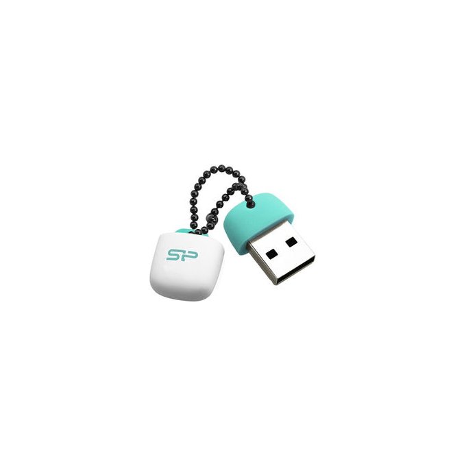 USB zibatmiņas Silicon Power Jewel J07 16 GB, USB 3.0, Aqua Green