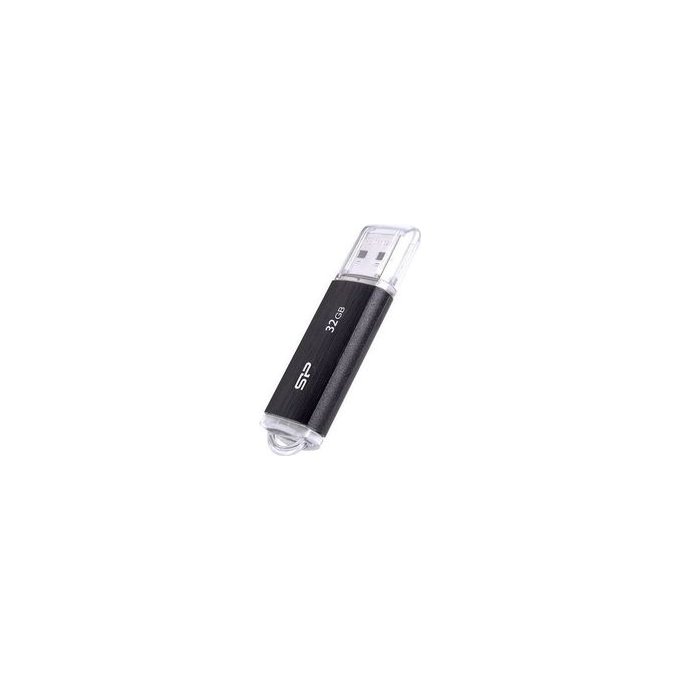 USB zibatmiņa USB zibatmiņa Silicon Power Ultima U02 32 GB, USB 2.0, Black