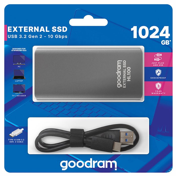 Goodram HL100 SSD 1024 GB