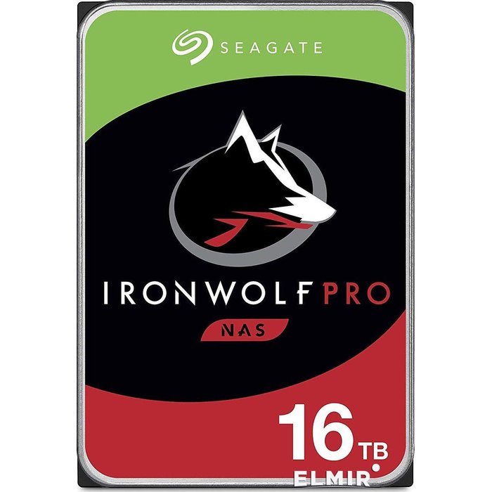 Iekšējais cietais disks Seagate IronWolf Pro 16TB 7200RPM 256MB SATAIII ST16000NE000