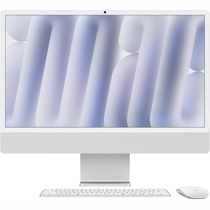 Stacionārais dators Apple iMac 24-inch M4 chip with 10 core CPU and 10 core GPU 24+512GB - Silver INT