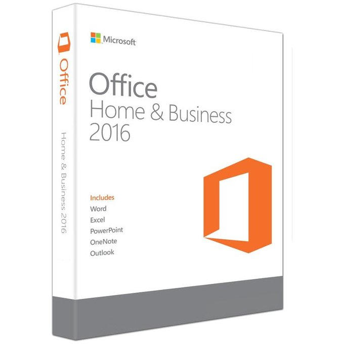 Biroja programmatūra Microsoft Office Home and Business 2016 (T5D-02797)