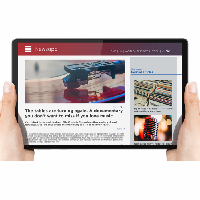 Lenovo Tab M10 FHD Plus (2nd Gen) LTE 10.3" 4+64GB Iron Grey