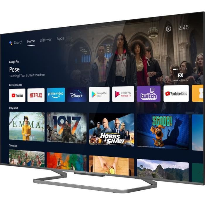 TCL 55'' UHD QLED Android TV 55C727