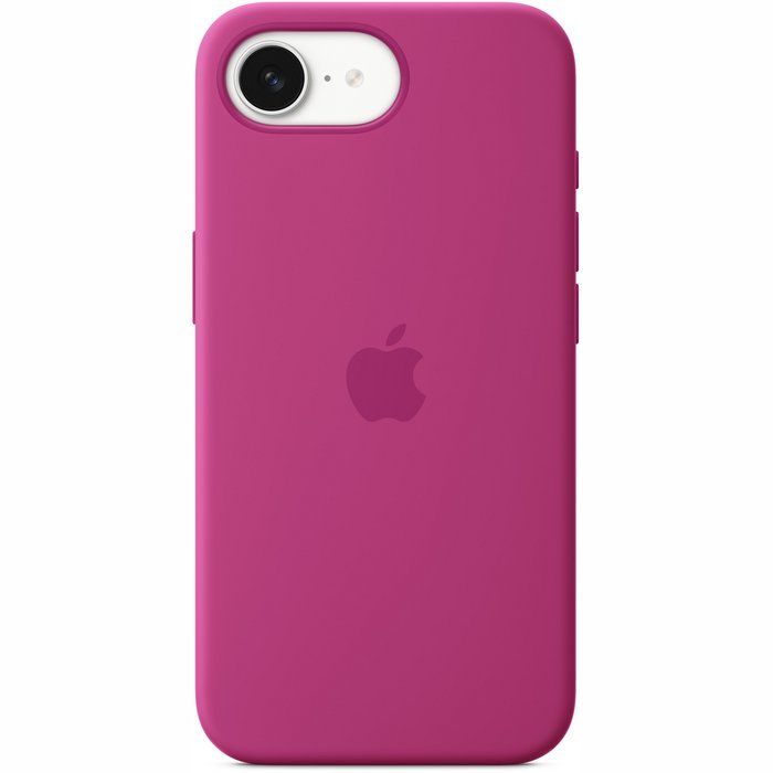 Apple iPhone 16e Silicone Case – Fuchsia