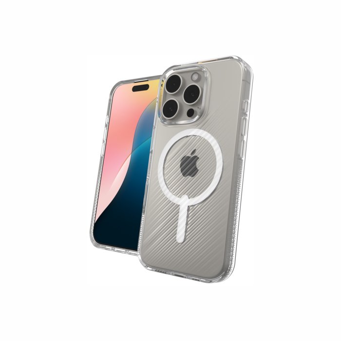 Zagg Luxe Snap case for Apple iPhone 16 Pro Clear