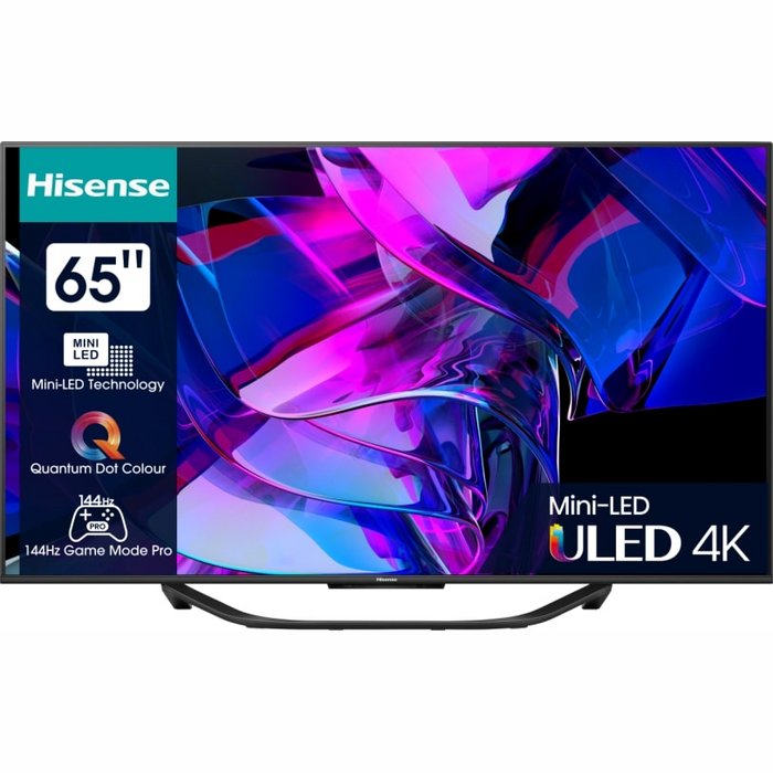 Televizors Hisense 65" UHD QLED Mini LED Smart TV 65U7KQ