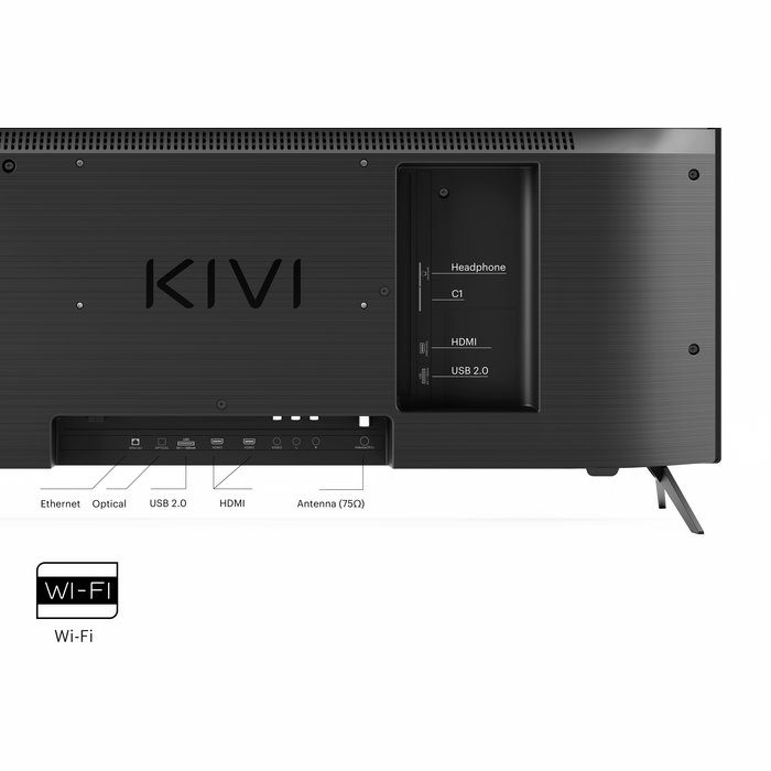 Televizors Kivi 32" HD LED Android TV 32H750NB
