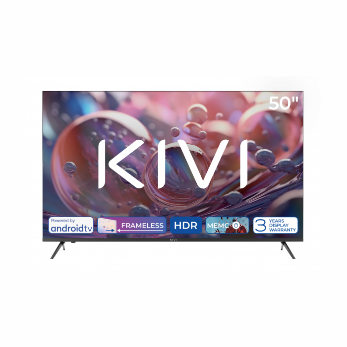 Televizors Kivi 50" UHD LED Android TV 50U760QB