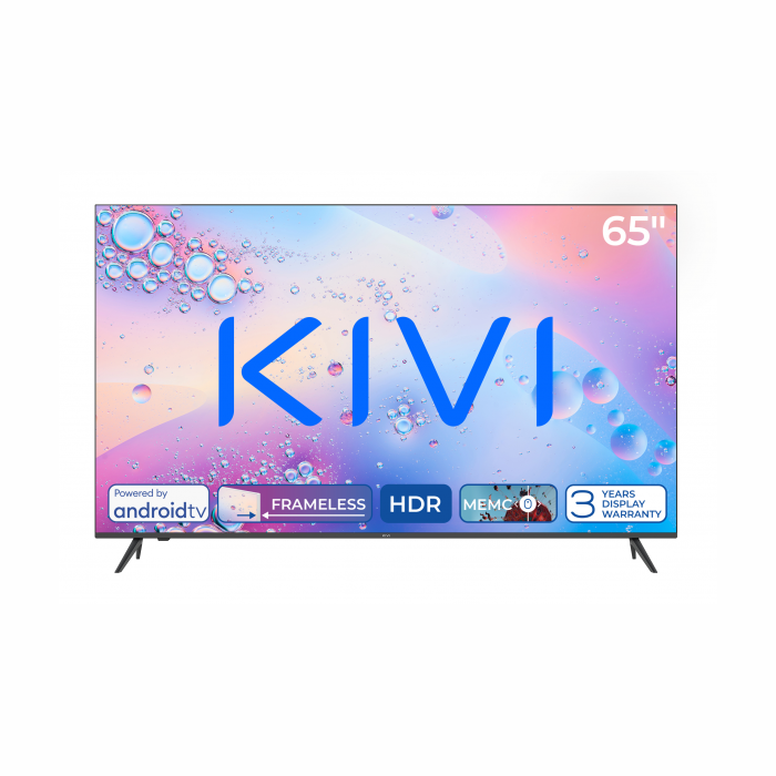 Televizors Kivi 65" UHD LED Android TV 65U760QB