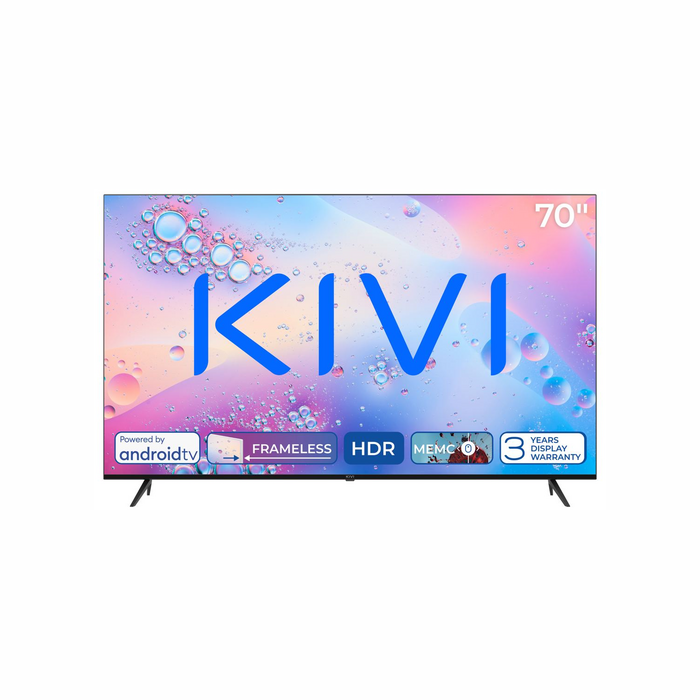 Televizors Kivi 70" UHD LED Android TV 70U760QB