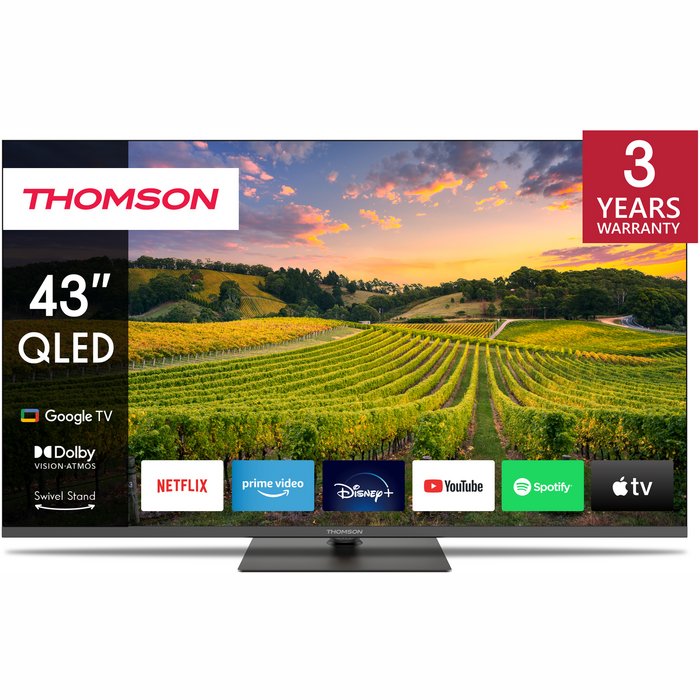 Televizori Thomson 43" UHD QLED Google TV 43QG5C14