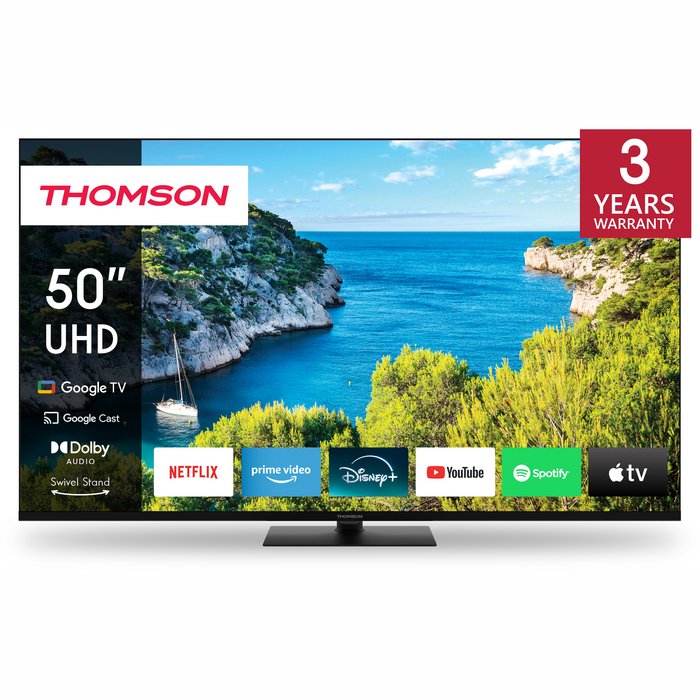 Televizors Thomson 50" UHD LED Google TV 50UG5C14