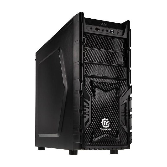 Stacionāro datoru korpusi Thermaltake Versa H23 ATX Black