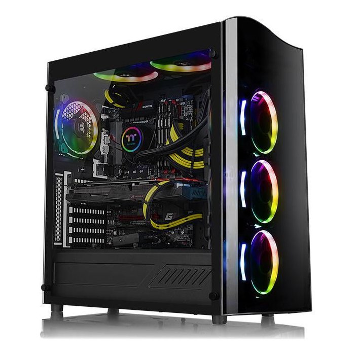 Stacionāro datoru korpusi Thermaltake View 22 TG Edition ATX Black