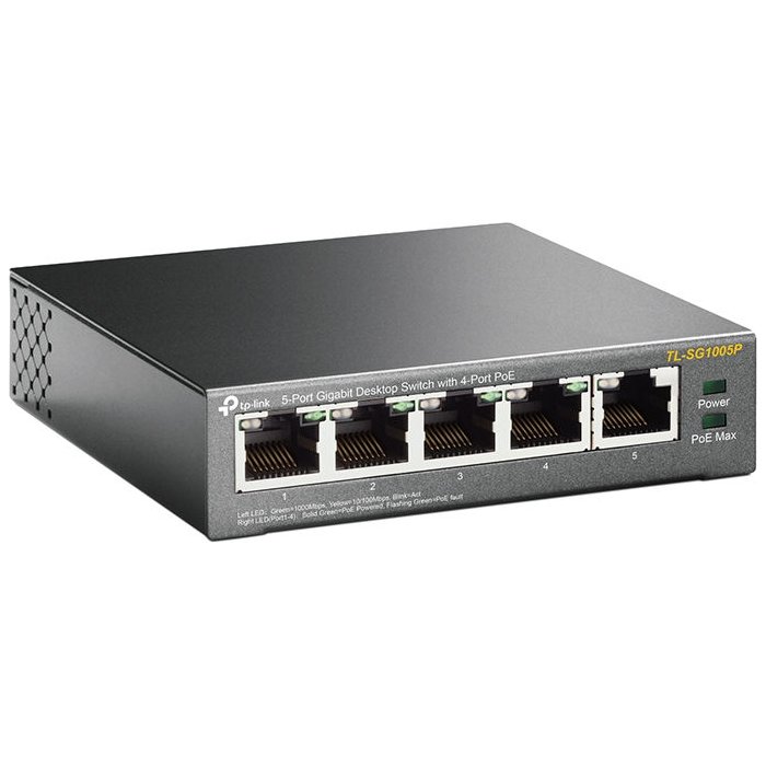 Komutators TP-Link TL-SG1005P 5-Port