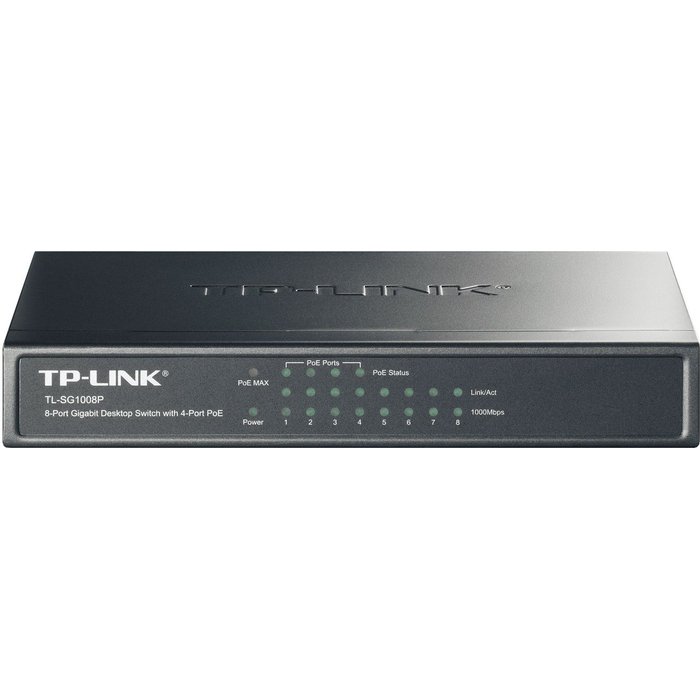 Komutators TP-Link TL-SG1008P 8-Port