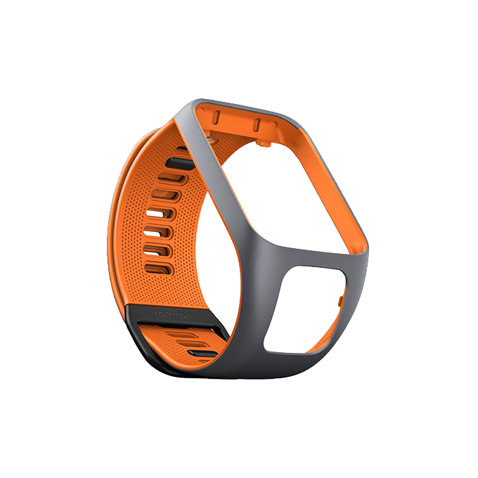 Viedpulksteņu aksesuāri TomTom Watch 3 Strap Gray/Orange (L)