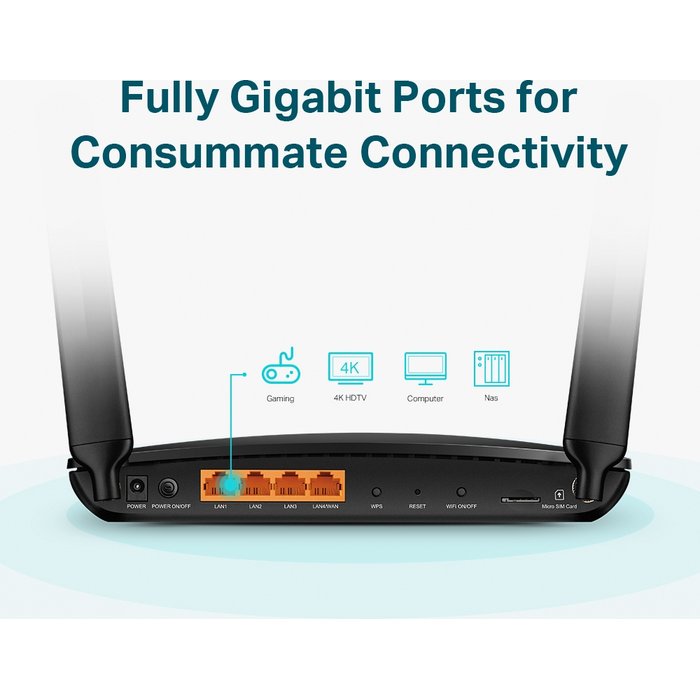Rūteris TP-Link Archer MR600 AC1200