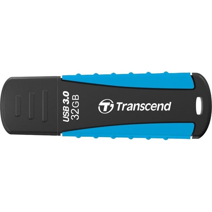 USB zibatmiņa USB zibatmiņa Transcend JetFlash 810 (32GB, Blue/Black)