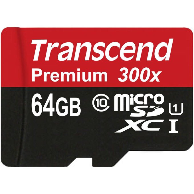 Atmiņas karte Transcend TS64GUSDU1, 64GB
