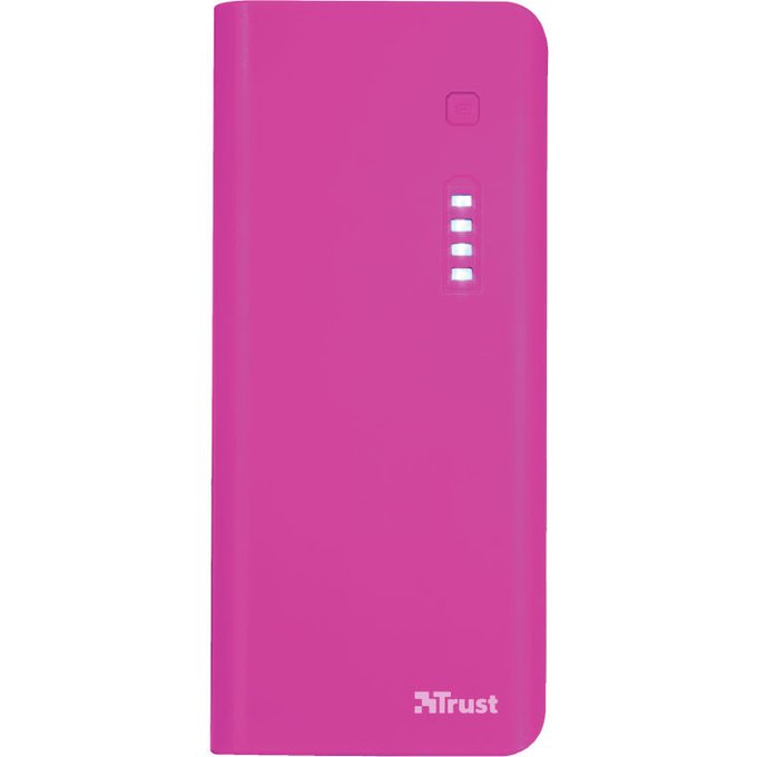 Akumulators (Power bank) Trust  PRIMO 22749 10000 mAh, Pink
