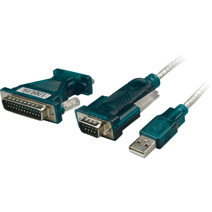 LogiLink USB 2.0 to Serial Adapter 9+25 Pin