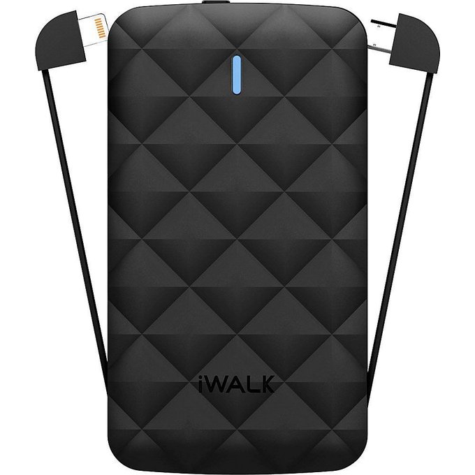 Akumulatori (Power bank) iWalk Extreme TRIO Ultra Thin 3000 mAh, Black