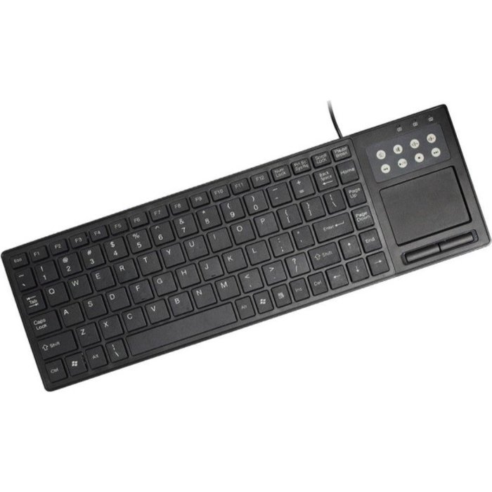 Klaviatūra ART Klart AK-68 Keyboard + Touchpad Black ENG