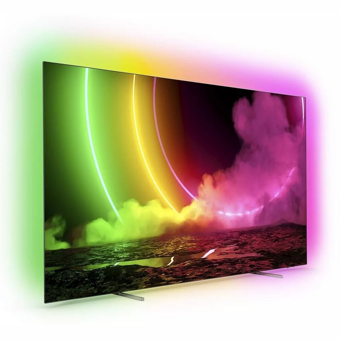 Televizors Philips 55'' UHD OLED Android TV 55OLED806/12 [Mazlietots]