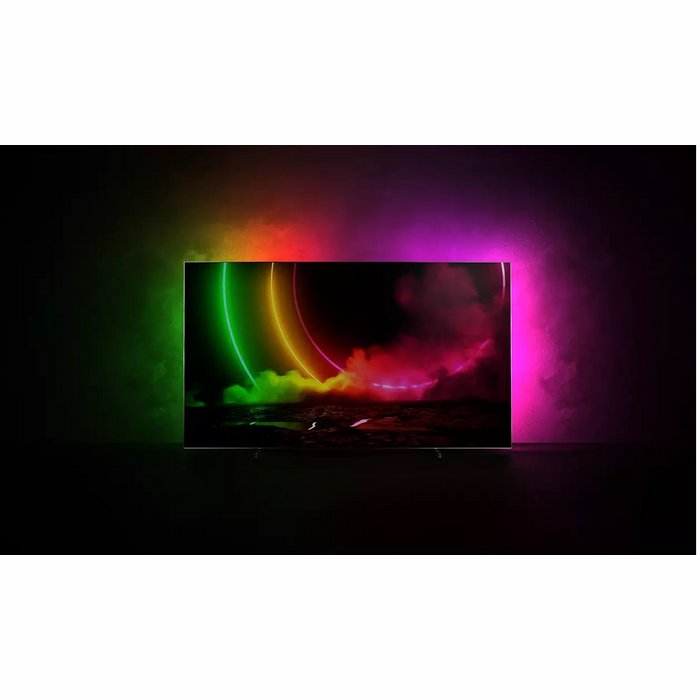 Televizors Philips 55'' UHD OLED Android TV 55OLED806/12 [Mazlietots]
