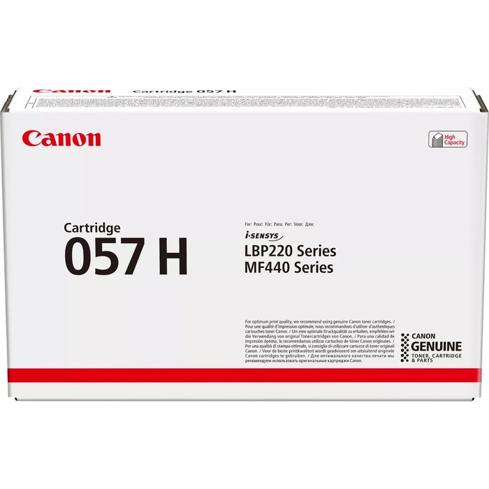 Canon 057H Toner Cartridge Black 3010C002